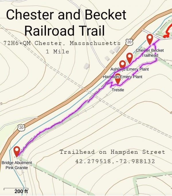 Chester Becket Railroad Trail