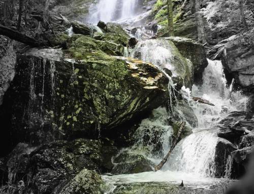 Lower Race Brook Falls in Sheffield