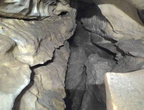 Middle Entrance to Found Cave in Lanesbourough