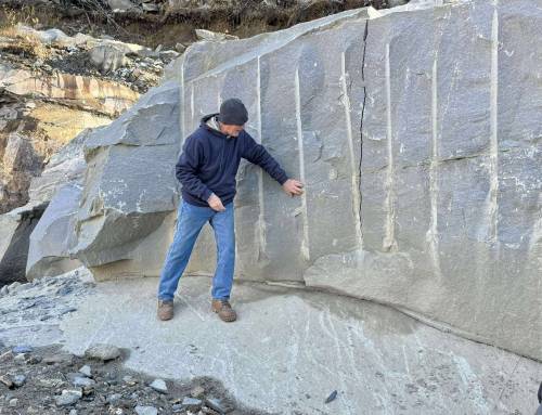 Granite Post Knox Trail Fabricated by Allen Williams
