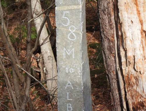 Knox mile Marker Posts installed in Otis