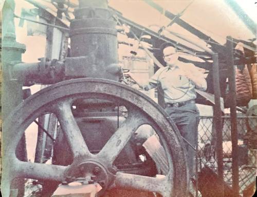 Fairbanks Morse Diesel Engine at the Chester Granite Saw
