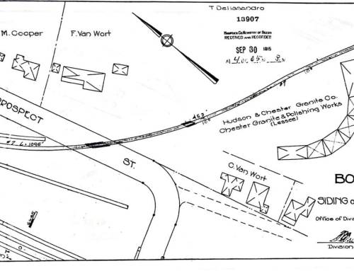 Railroad Tie from Boston and Albany found
